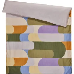 Esprit Duvetbezug Cade Mehrfarbig Baumwolle 210 cm 160 cm - Farbe: bunt - Duvetbezug