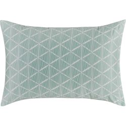 Esprit Kissenbezug Julien Blau Baumwolle 65 cm 65 cm - Farbe: Aqua - Kissenbezug