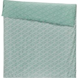 Esprit Duvetbezug Julien Blau Baumwolle 210 cm 160 cm - Farbe: acqua - Duvetbezug