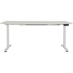 Schreibtisch Lario Weiss MDF 180 cm Höhenverstellbar (elektrisch) - Schreibtisch