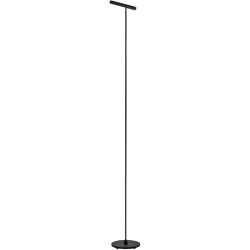 Stehlampe Pure-Tutua Schwarz Aluminium 20.2 cm 170.5 cm - LED - Lichtfarbe: Warmweiss - Stehlampe- LED Energiesparlampe