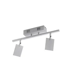 Deckenlampe Pure-Mira Silber Aluminium 7.5 cm 11.5 cm - LED - Lichtfarbe: Extra warmweiss - Tageslichtweiss - Deckenlampe- LED Energiesparlampe
