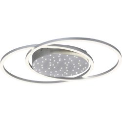 Deckenlampe Q-Frameless Weiss Aluminium 30 cm 6.8 cm - LED - Deckenlampe- LED Energiesparlampe