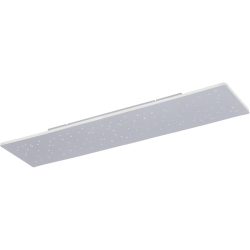 Deckenlampe Q-Nightsky Silber Aluminium 25.5 cm 5 cm - LED - Lichtfarbe: Extra warmweiss - Tageslichtweiss - Deckenlampe- LED Energiesparlampe