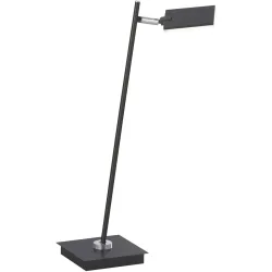 Tischlampe Pure-Mira Schwarz Kunststoff 16.5 cm 52 cm - LED - Lichtfarbe: Extra warmweiss - Tageslichtweiss - Tischlampe- LED Energiesparlampe