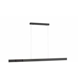 Pendellampe Pure-Lume Silber Aluminium 6.5 cm 40 cm - LED - Lichtfarbe: Extra warmweiss - Tageslichtweiss - Pendellampe- LED Energiesparlampe