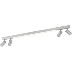 Deckenlampe Q-Frameless Weiss Aluminium 30 cm 6.8 cm - LED - Lichtfarbe: Extra warmweiss - Tageslichtweiss - Deckenlampe- LED Energiesparlampe
