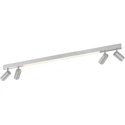 Deckenlampe Q-Frameless Weiss Aluminium 30 cm 6.8 cm - LED - Lichtfarbe: Extra warmweiss - Tageslichtweiss - Deckenlampe- LED Energiesparlampe