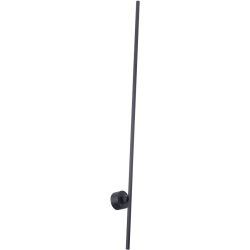 Wandlampe Q-Mia Grau Aluminium 12.5 cm 12.5 cm - Farbe: Schwarz - LED - Lichtfarbe: Extra warmweiss - Tageslichtweiss - Material: Acryl - Wandlampe-