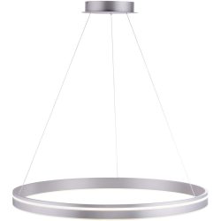 Pendellampe Q-Vito Bronze Eisen 59 cm 120 cm - Farbe: messing matt - LED - Lichtfarbe: Extra warmweiss - Tageslichtweiss - Pendellampe- LED