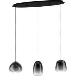 Eglo Pendellampe Aguilares Schwarz Stahl 19.5 cm 104.5 cm - Pendellampe