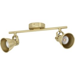 Eglo Spot Seras Stahl 6.5 cm 0 cm - Farbe: messing - LED - Spot- LED Energiesparlampe