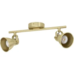 Eglo Spot Seras Stahl 6.5 cm 0 cm - Farbe: messing - LED - Spot- LED Energiesparlampe