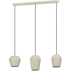 Eglo Pendellampe Cambaito Beige Stahl 19.5 cm 110 cm - Farbe: sand - Pendellampe