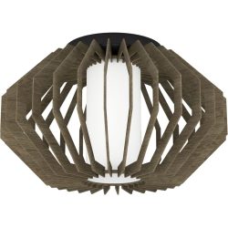 Eglo Deckenlampe Rusticaria Schwarz Stahl 45 cm 27.5 cm - Deckenlampe
