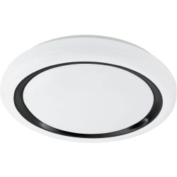 Eglo Wandlampe Capasso Weiss Stahl 48 cm 6 cm - LED - Lichtfarbe: Warmweiss - Wandlampe- LED Energiesparlampe