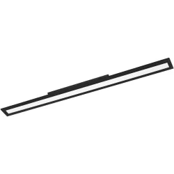 Eglo Deckenlampe Salobrena-Z Schwarz Aluminium/Stahl 10 cm 4.5 cm - LED - Lichtfarbe: Extra warmweiss - Kaltes Tagesweiss - Deckenlampe- LED