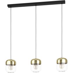 Eglo Pendellampe Maryvilla Schwarz Stahl 17 cm 110 cm - Pendellampe