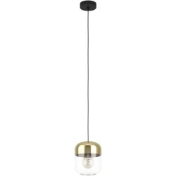 Eglo Pendellampe Maryvilla Schwarz Stahl 17 cm 110 cm - Pendellampe