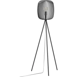 Eglo Stehlampe Romazzina Schwarz Stahl 32.5 cm 140.5 cm - Stehlampe