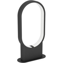 Eglo Tischlampe Codriales Schwarz Aluminium 8 cm 38 cm - LED - Lichtfarbe: Warmweiss - Tischlampe- LED Energiesparlampe