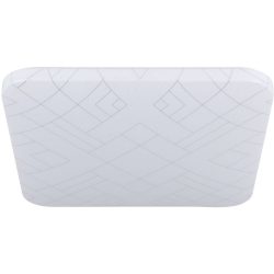 Eglo Deckenlampe Rende Weiss Stahl 38 cm 6 cm - LED - Lichtfarbe: Warmweiss - Deckenlampe- LED Energiesparlampe