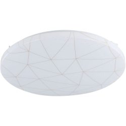 Eglo Deckenlampe Rende Weiss Stahl 38 cm 6 cm - LED - Lichtfarbe: Warmweiss - Deckenlampe- LED Energiesparlampe