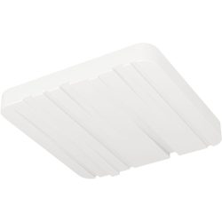 Eglo Deckenlampe Ferentino Weiss Stahl 28 cm 6 cm - LED - Lichtfarbe: Warmweiss - Deckenlampe- LED Energiesparlampe
