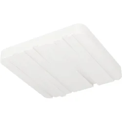 Eglo Deckenlampe Ferentino Weiss Stahl 28 cm 6 cm - LED - Lichtfarbe: Warmweiss - Deckenlampe- LED Energiesparlampe