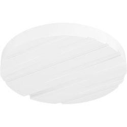 Eglo Deckenlampe Ferentino Weiss Stahl 38 cm 6 cm - LED - Lichtfarbe: Warmweiss - Deckenlampe- LED Energiesparlampe