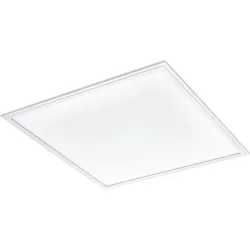 Eglo Deckenlampe Salobrena-Z Weiss Aluminium 59.5 cm 5 cm - LED - Lichtfarbe: Extra warmweiss - Kaltes Tagesweiss - Deckenlampe- LED Energiesparlampe