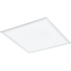 Eglo Deckenlampe Salobrena-Z Weiss Aluminium 45 cm 5 cm - LED - Lichtfarbe: Extra warmweiss - Kaltes Tagesweiss - Deckenlampe- LED Energiesparlampe
