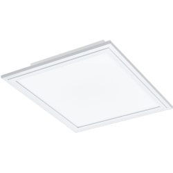Eglo Deckenlampe Salobrena-Z Weiss Aluminium 30 cm 5 cm - LED - Lichtfarbe: Extra warmweiss - Kaltes Tagesweiss - Deckenlampe- LED Energiesparlampe