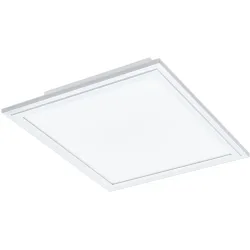 Eglo Deckenlampe Salobrena-Z Weiss Aluminium 30 cm 5 cm - LED - Lichtfarbe: Extra warmweiss - Kaltes Tagesweiss - Deckenlampe- LED Energiesparlampe