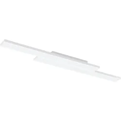 Eglo Deckenlampe Saliteras-Z Weiss Stahl 16 cm 5 cm - LED - Lichtfarbe: Extra warmweiss - Kaltes Tagesweiss - Deckenlampe- LED Energiesparlampe