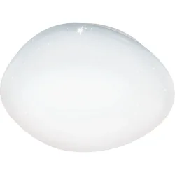 Eglo Deckenlampe Sileras-Z Weiss Stahl 60 cm 6 cm - LED - Lichtfarbe: Extra warmweiss - Kaltes Tagesweiss - Deckenlampe- LED Energiesparlampe