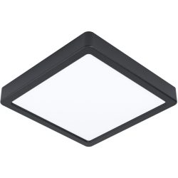 Eglo Deckenlampe Fueva-Z Schwarz Stahl 21 cm 2.8 cm - LED - Lichtfarbe: Extra warmweiss - Kaltes Tagesweiss - Deckenlampe- LED Energiesparlampe