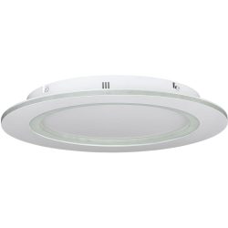 Eglo Deckenlampe Padrogiano-Z Weiss Stahl 45 cm 5 cm - LED - Lichtfarbe: Extra warmweiss - Kaltes Tagesweiss - Deckenlampe- LED Energiesparlampe