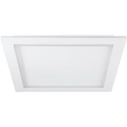 Eglo Deckenlampe Padrogiano-Z Weiss Stahl 59.5 cm 5 cm - LED - Lichtfarbe: Extra warmweiss - Kaltes Tagesweiss - Deckenlampe- LED Energiesparlampe