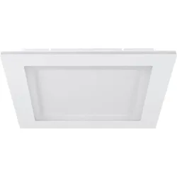 Eglo Deckenlampe Padrogiano-Z Weiss Stahl 45 cm 5 cm - LED - Lichtfarbe: Extra warmweiss - Kaltes Tagesweiss - Deckenlampe- LED Energiesparlampe