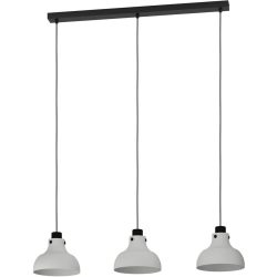 Eglo Pendellampe Matlock Grau/Schwarz Stahl 20 cm 110 cm - Pendellampe