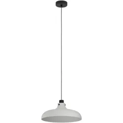 Eglo Pendellampe Matlock Grau/Schwarz Stahl 38 cm 110 cm - Pendellampe