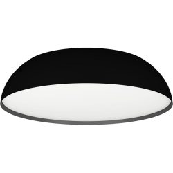 Eglo Deckenlampe Tollos-Z Schwarz/Weiss Aluminium/Stahl 55 cm 13 cm - LED - Lichtfarbe: Extra warmweiss - Kaltes Tagesweiss - Deckenlampe- LED