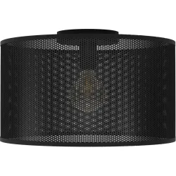 Eglo Deckenlampe Manby Schwarz Stahl 45 cm 28 cm - Deckenlampe