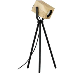 Eglo Tischlampe Ayles Schwarz Stahl 0 cm 47.5 cm - LED - Tischlampe- LED Energiesparlampe