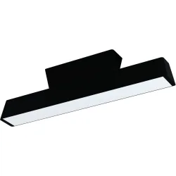 Eglo Deckenlampe Simolaris-Z Schwarz Aluminium/Stahl 5.5 cm 11 cm - LED - Lichtfarbe: Extra warmweiss - Kaltes Tagesweiss - Deckenlampe- LED