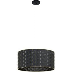 Eglo Pendellampe Marasales Schwarz Stahl 55 cm 110 cm - Pendellampe