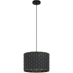 Eglo Pendellampe Marasales Schwarz Stahl 38 cm 110 cm - Pendellampe