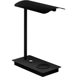 Eglo Tischlampe Arenaza Schwarz Stahl/Kunststoff 13 cm 32 cm - LED - Lichtfarbe: Warmweiss - Material: Kunststoff/Stahl - Tischlampe- LED