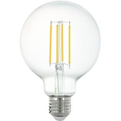 Eglo Leuchtmittel LEDE27 Glas E27 6 W - Farbe: Transparent - LED - Lichtfarbe: Extra warmweiss - Leuchtmittel- LED Leuchtmittel